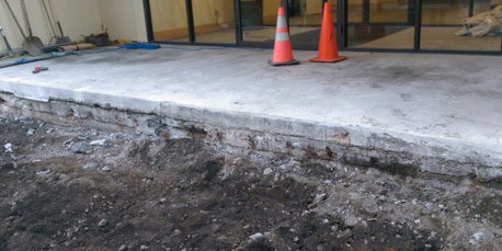 Waterproofing Concrete Slab Repair Preparation